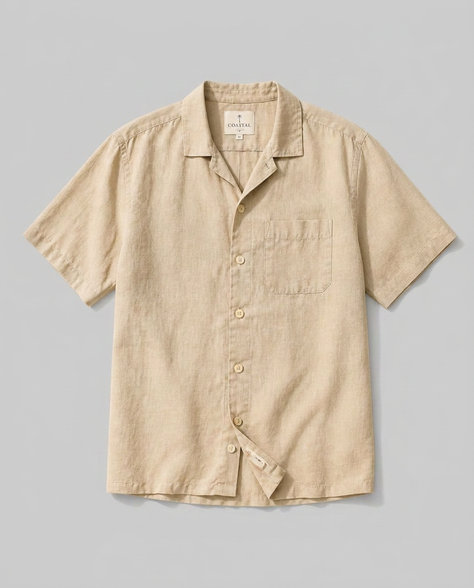 Relaxed Linen Resort Shirt