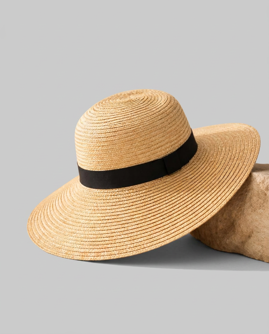 Wide-Brim Sun Hat